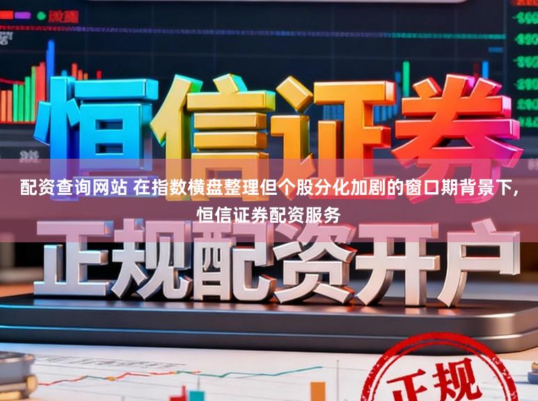 配资查询网站 在指数横盘整理但个股分化加剧的窗口期背景下，恒信证券配资服务