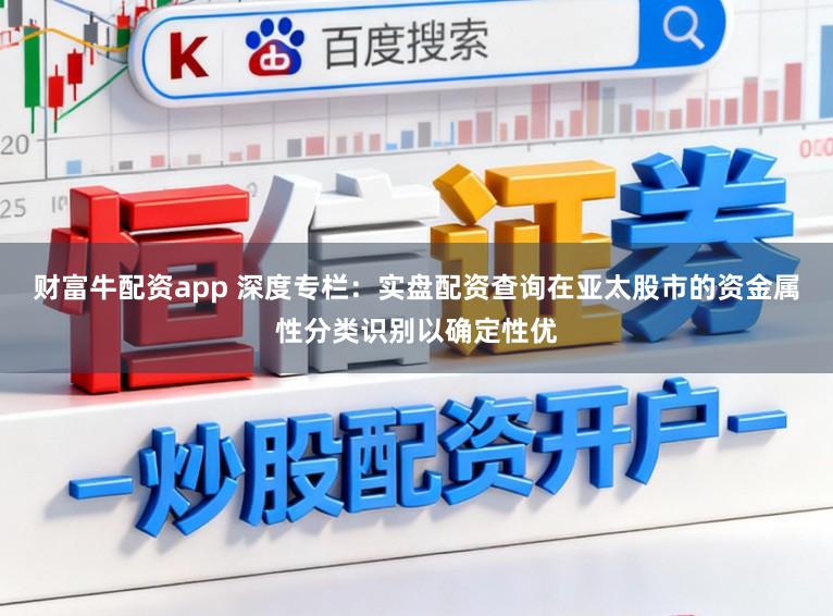 财富牛配资app 深度专栏:实盘配资查询在亚太股市的资金属性分类识别以确定性优