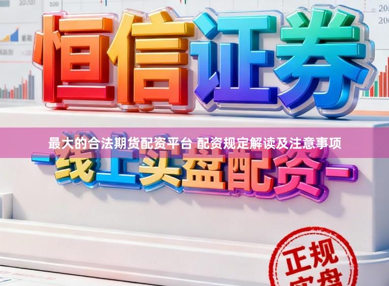 最大的合法期货配资平台 配资规定解读及注意事项