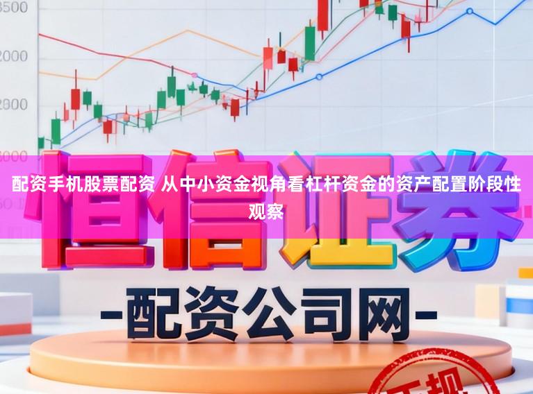 配资手机股票配资 从中小资金视角看杠杆资金的资产配置阶段性观察