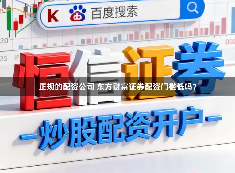 正规的配资公司 东方财富证券配资门槛低吗？