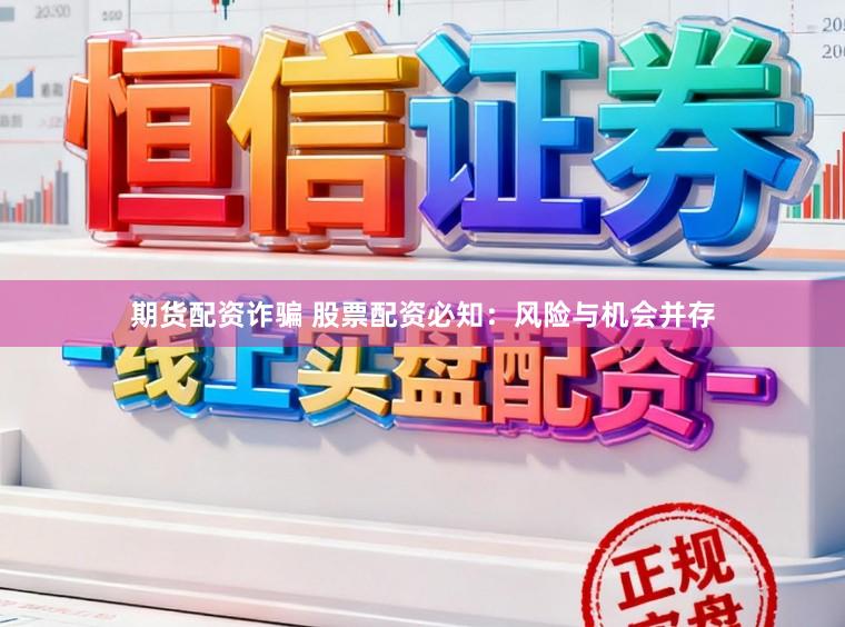 期货配资诈骗 股票配资必知：风险与机会并存