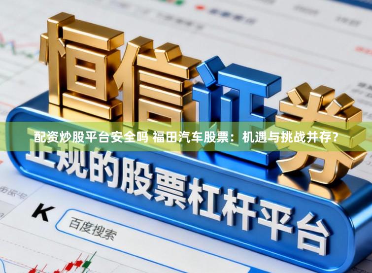 配资炒股平台安全吗 福田汽车股票:机遇与挑战并存?